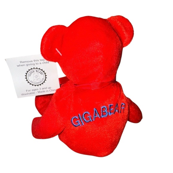 “Gigabear” The Byte Series Senna Collections Red Bear Limited Production RARE - Picture 4 of 8